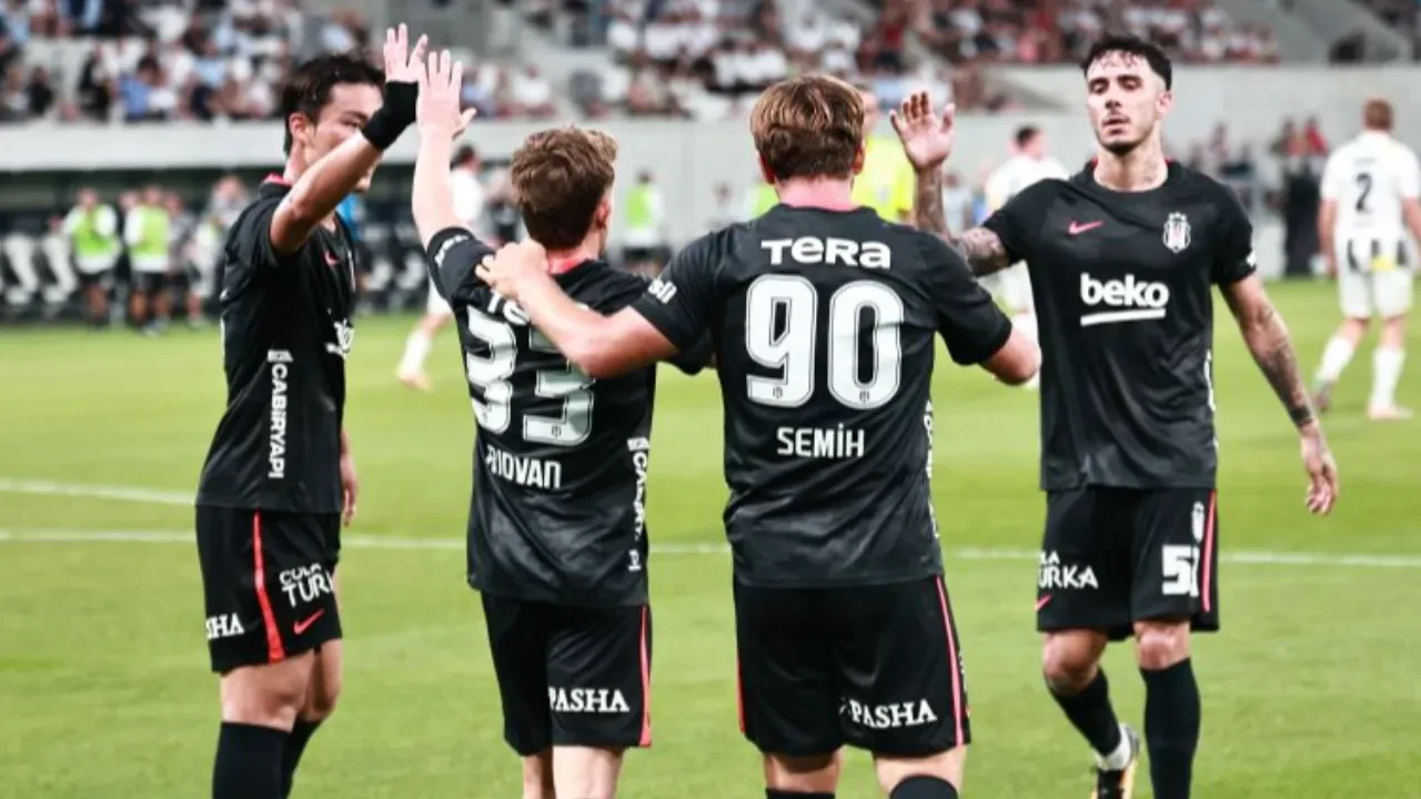 Beşiktaş, Çekya deplasmanından zaferle döndü! Siyah-beyazlılardan 1-0’lık galibiyet
